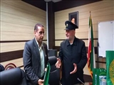 حضور خادمین حرم مطهر امام رضا