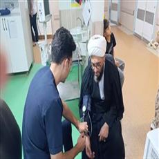 🔹حضور سرزده امام‌جمعه شهرستان اهر در اورژانس بیمارستان باقرالعلوم
